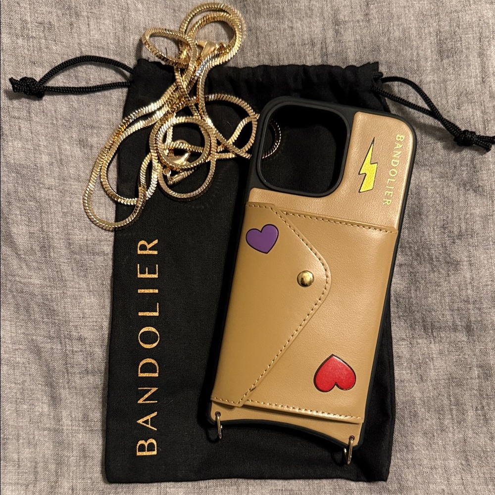 Bandolier iPhone 16 Pro Max Gia Duet Electric Heart